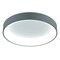 Cwi Lighting Arenal LED Drum Shade Flush Mount With Gray & White Finish 7103C24-1-167 - alternate 4